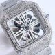 Japan Grade Cartier Santos Skeleton Bust Down Watch 40mm White Dial (2)_th.jpg